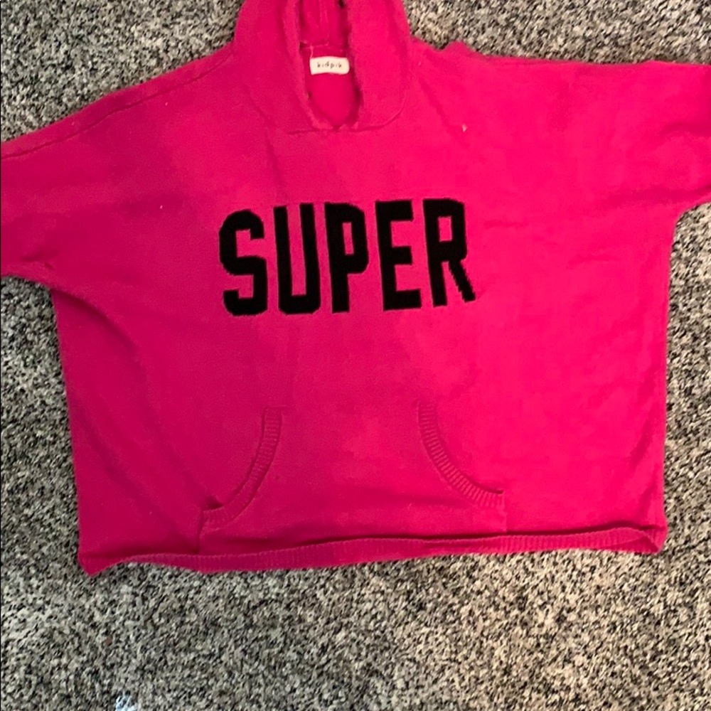 Hot pink sweater